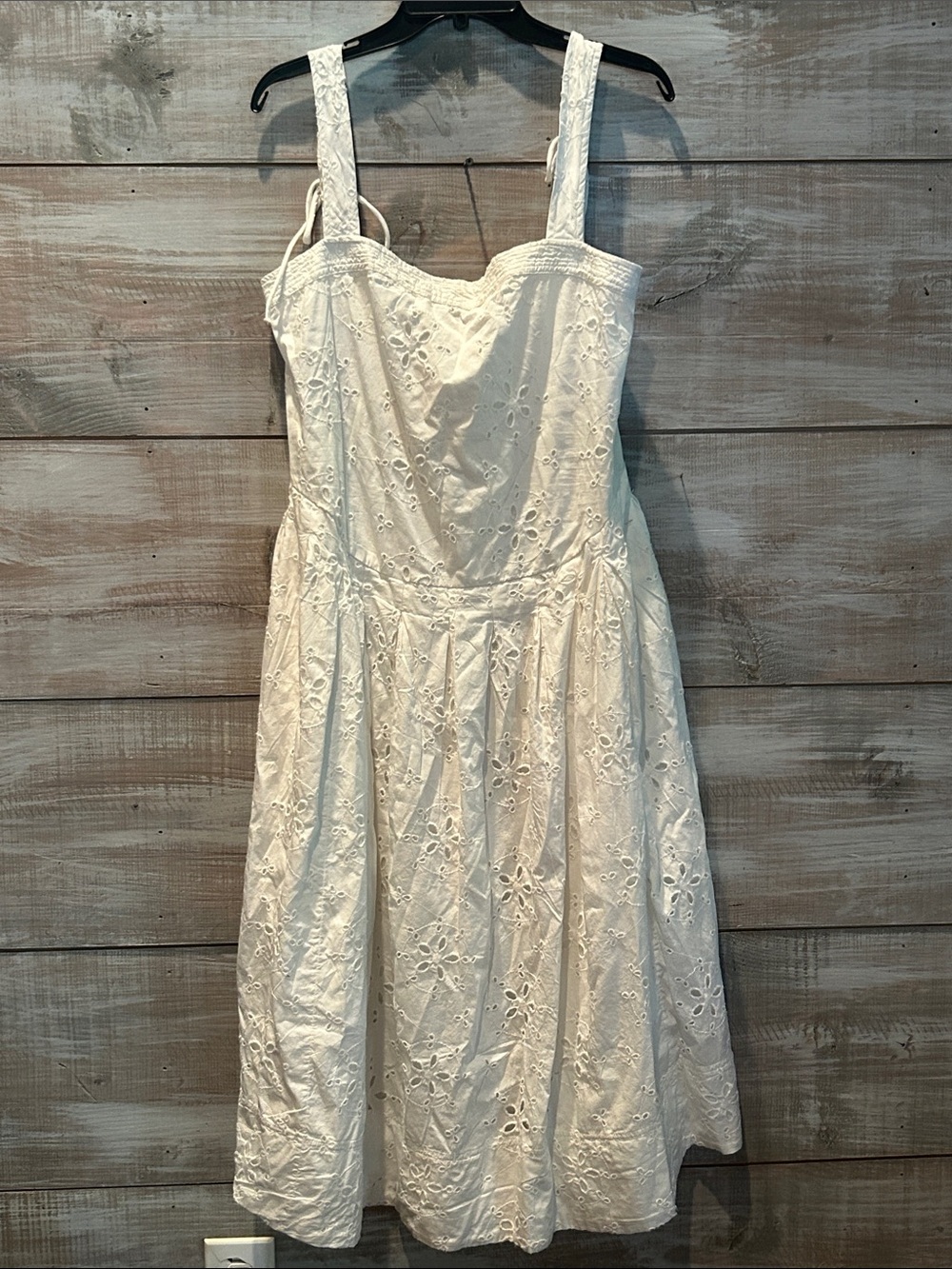 NWT FREE PEOPLE Primavera Eyelet Midi Dress size M - Picture 5 of 11
